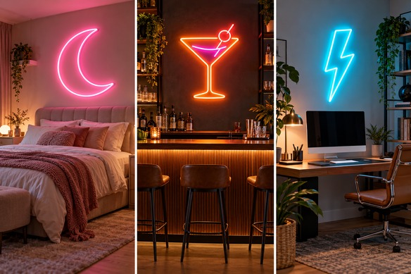 20 Neon Sign Ideas for Bedrooms, Bars & Home Offices 20 Neon Sign Ideas for Bedrooms, Bars & Home Offices