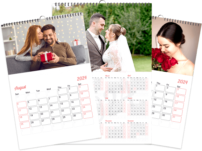 custom photo calendar