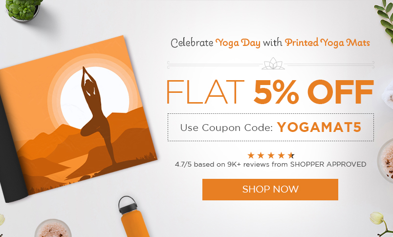 Custom Yoga Mats. Personalized Yoga Mats. Printed Yoga Mat