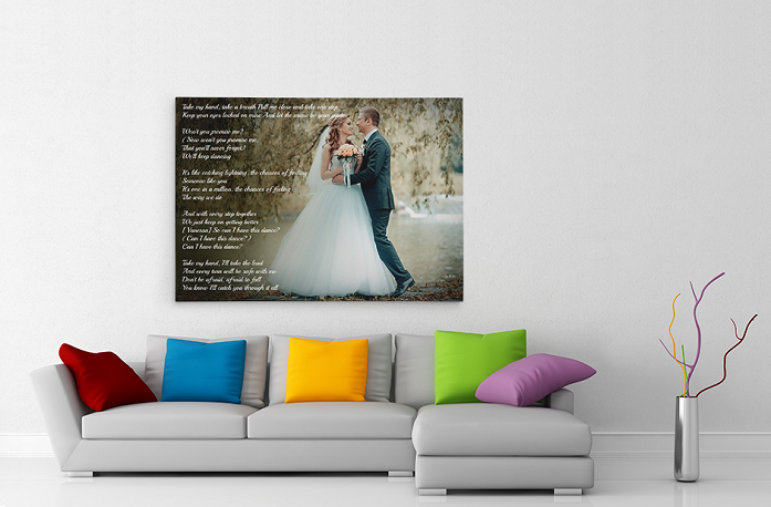 Your Favourite Song Printed Wall Art Canvas