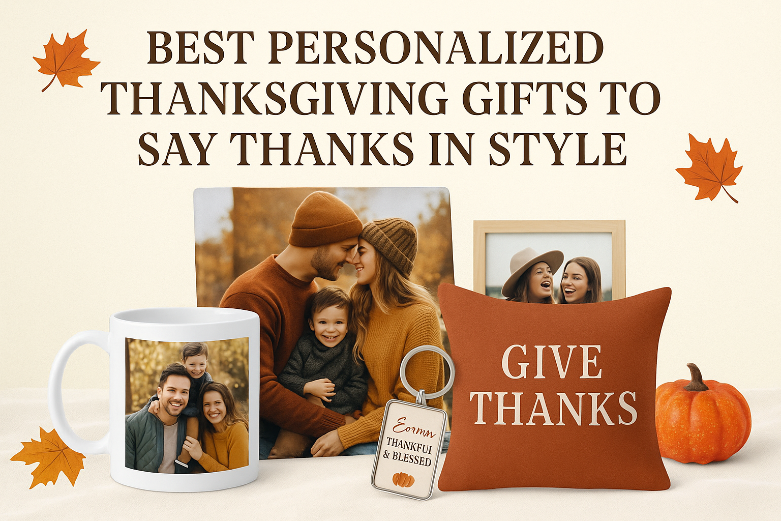 Best Personalized Thanksgiving Gifts to Say Thanks in Style