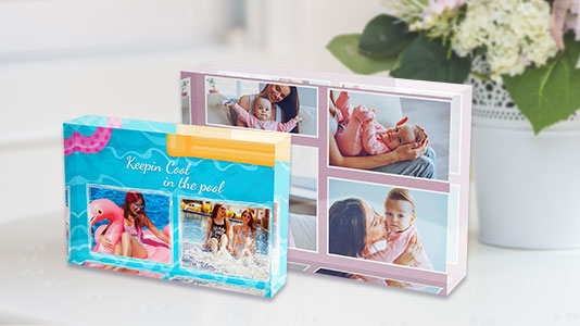 Custom Acrylic Photo Blocks