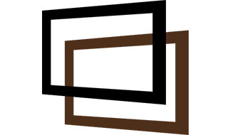 Black Brown Frame