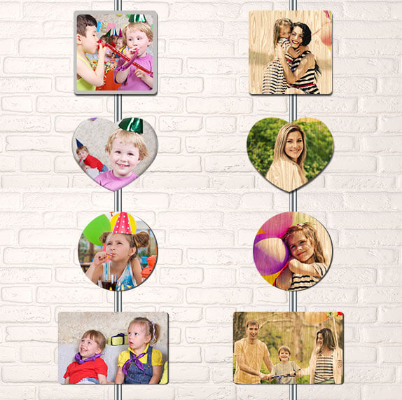 Get your own decorative photo magnet