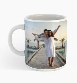 your personalised holiday photos on mug