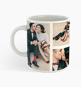 personalised photo collage mug