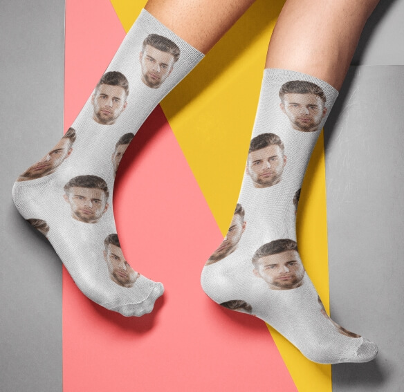 Custom Socks with Face