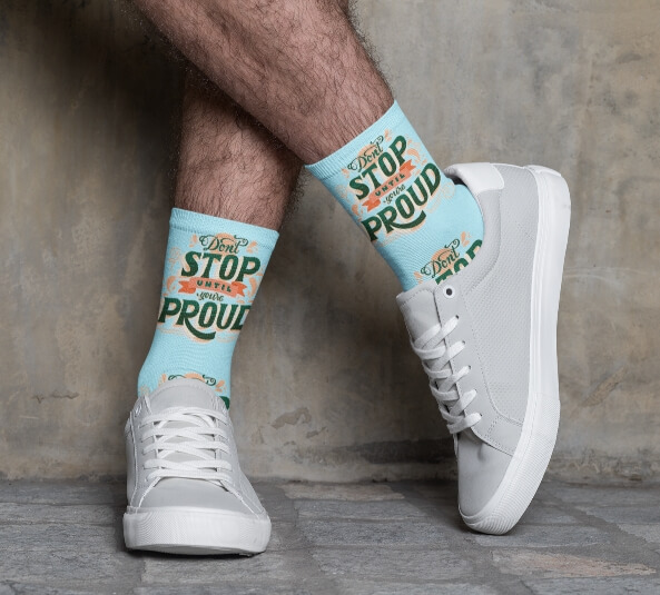 Custom Photo Socks in The UK
