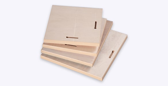 Hanging options in wood prints Hanging options in wood prints